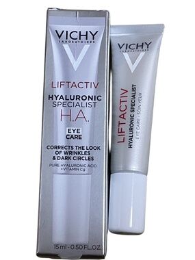 Vichy LiftActiv Hyaluronic Specialist Eye Care, Anti-aging Dark Circles, .50 oz
